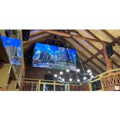   Nyári szezonra bérelhető kültéri P3 LED videófal - 325×181 cm, 3 hónapra